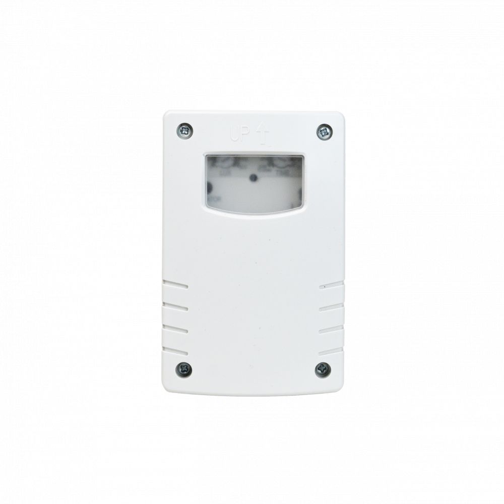 Dag- en Nacht Sensor Schemerschakelaar, instelbaar 3-500 lux / 1-9 uur, 70x109xh35mm, IP65, Wit