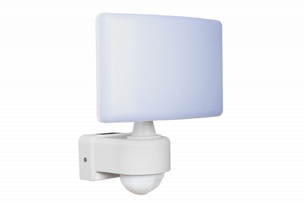 LED Breedstraler met Bewegingsensor, 30W, 4000K, IP65,Wit