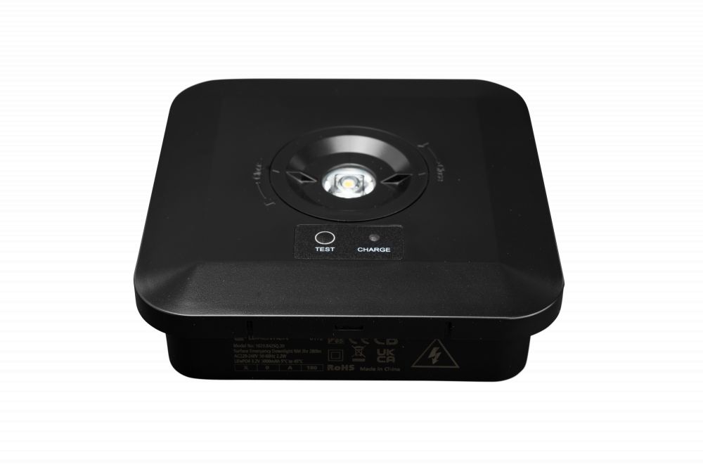LED Noodverlichting Surface Square SPOT 3W 6500K