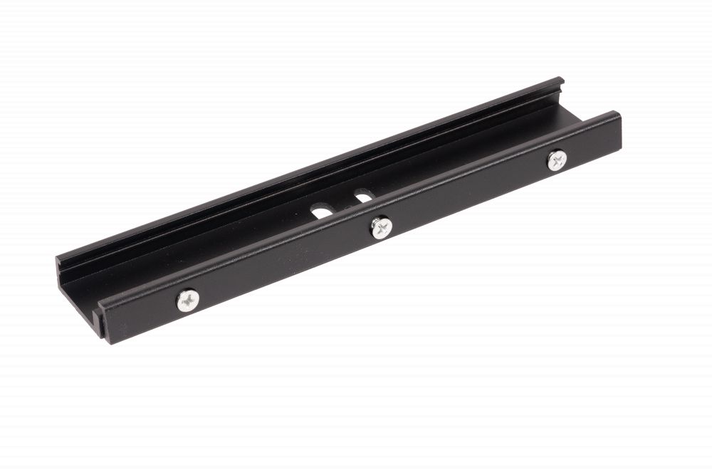 LUMENTION 3-Fase Spanningsrail Ophangbeugel Verbinder - Zwart