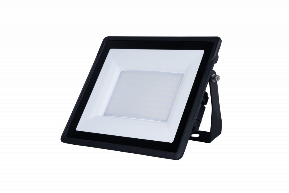 LED Breedstraler, 100W, 3000K, 10363lm, IP65, Zwart