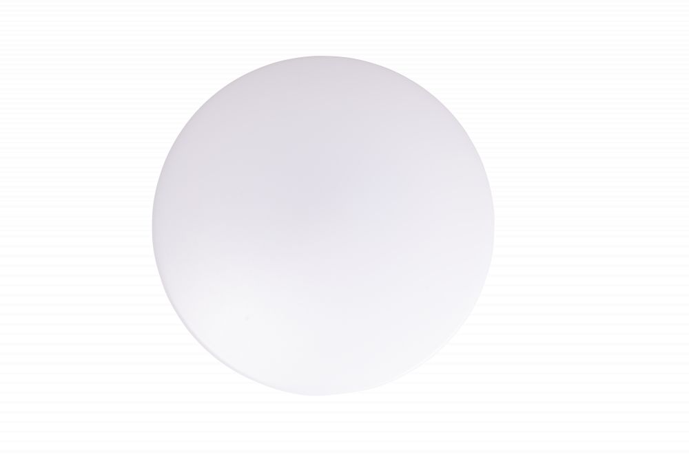 Led wand- en plafondarmatuur 15w, 3000/4000/6000K, 1500lm, 100° CRI≥80, Ø 300xH55mm, IP54, IK3, Wit, Corridor Microwave sensor (aan/uit optie)