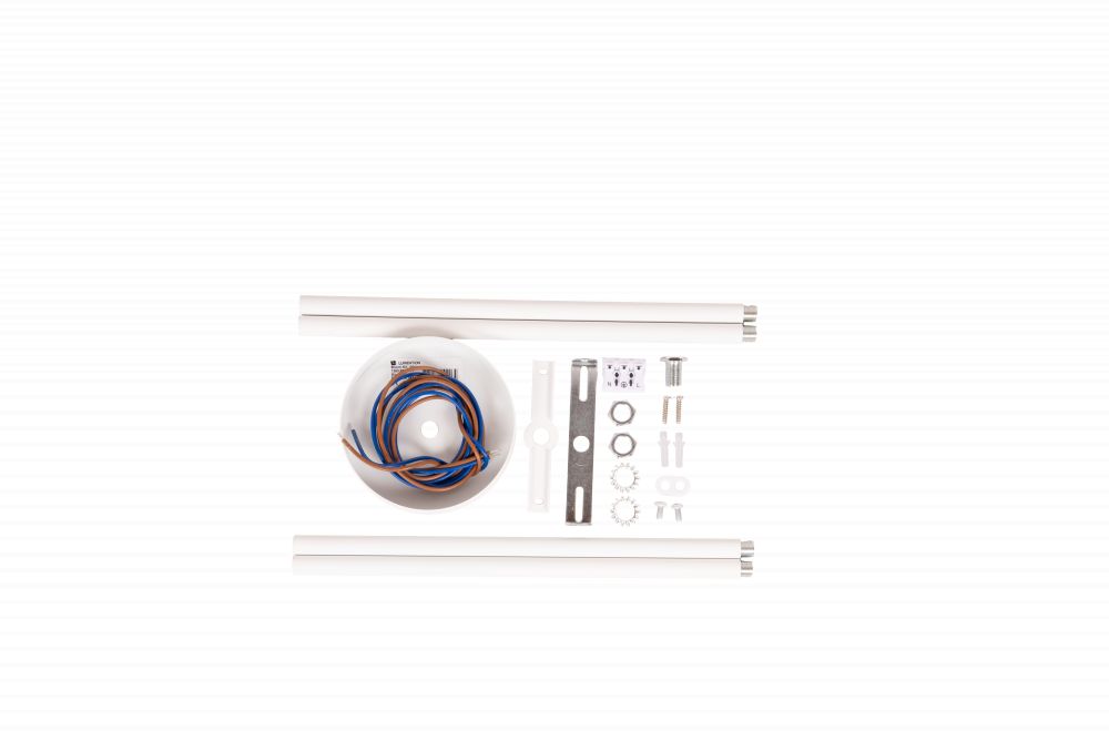 LUMENTION Pendelbuis voor 3021 & 4030, 4x30cm, Wit