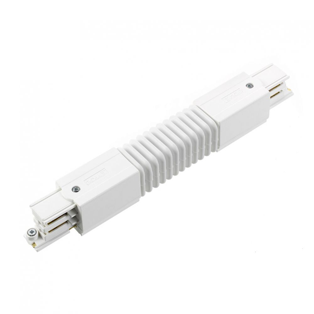 NORDIC 3-Fase Rails Flexibele Hoekstuk – Wit