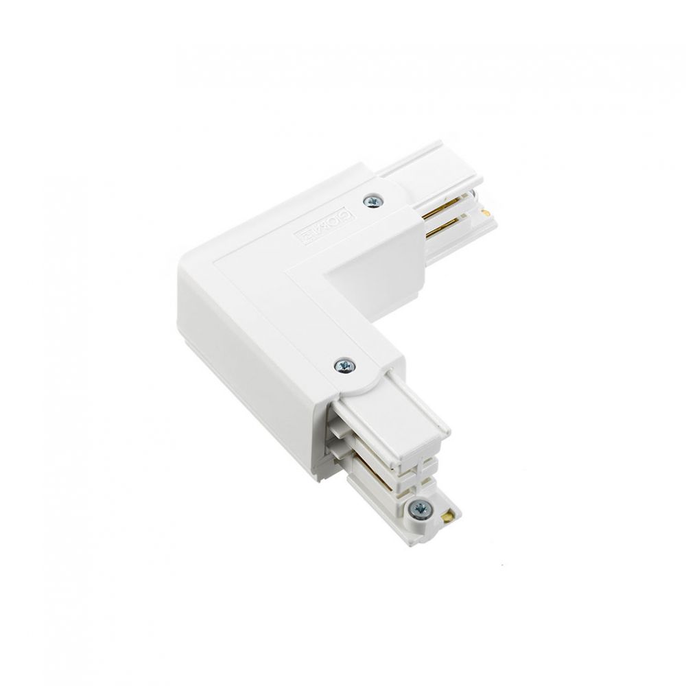 NORDIC 3-Fase Rails Hoekstuk Binnenkant – Wit