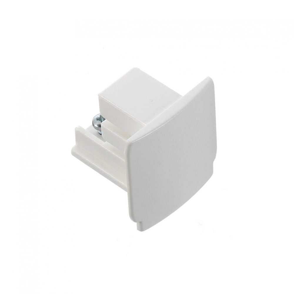 NORDIC 3-Fase Rails Eindkap – Wit