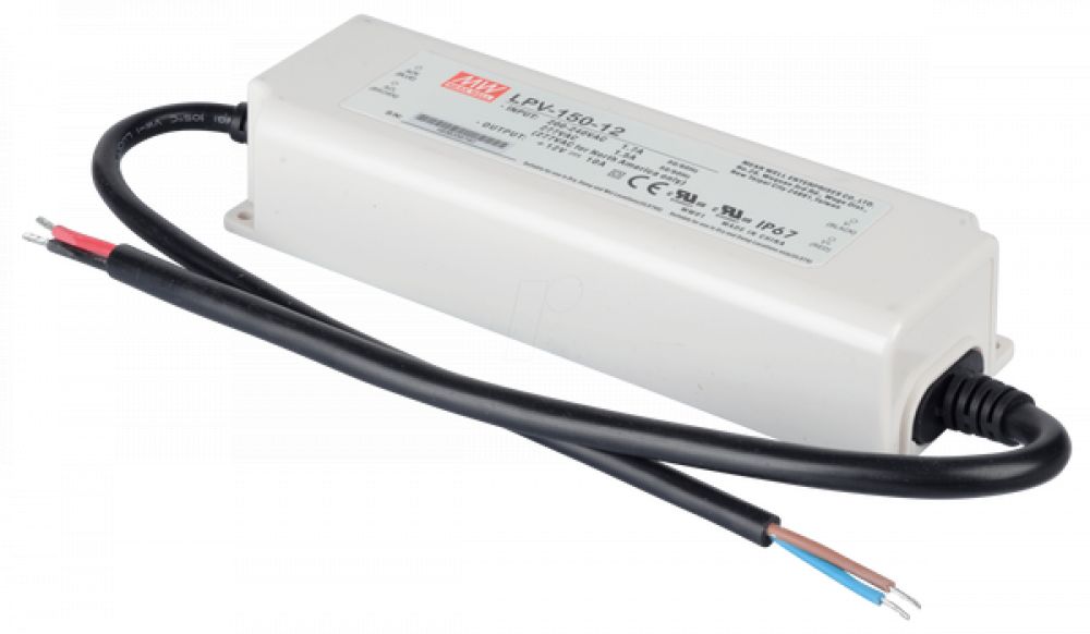 MEAN WELL Inbouwnetvoeding 12Vdc 10A 120W