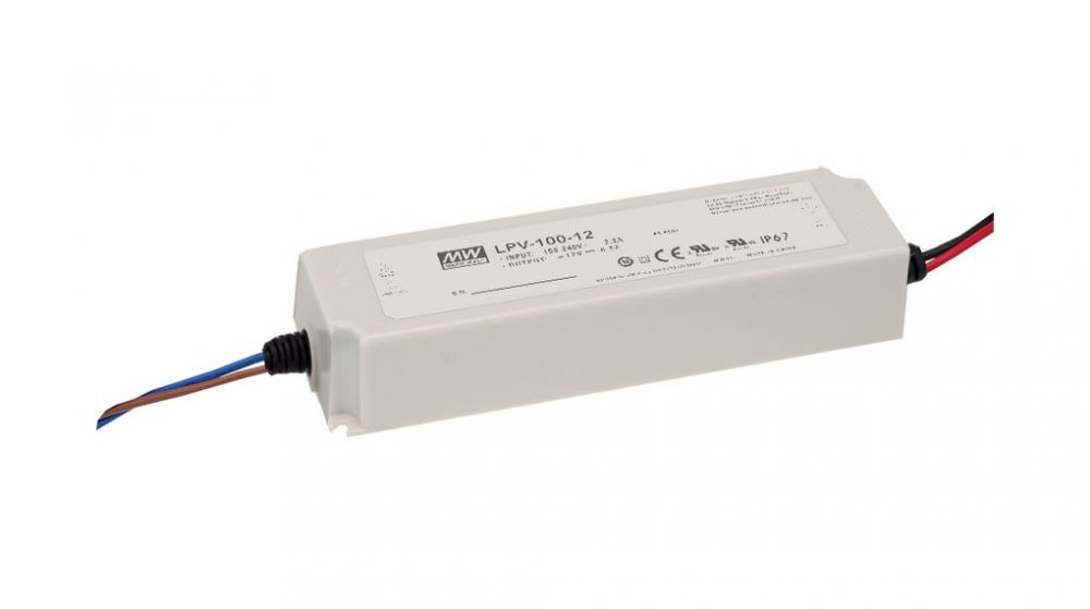 MEAN WELL Inbouwnetvoeding 12Vdc 8,5A 102W