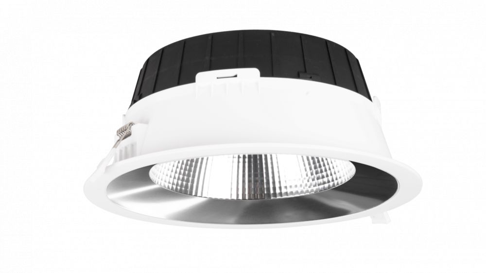 LED Downlight 19-22-25W, CCT, Ø226, IP54, Inbouw, Rond, Wit, Dimbaar