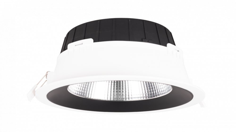 LED Downlight 19-22-25W, CCT, Ø226, IP54, Inbouw, Rond, Wit, Dimbaar