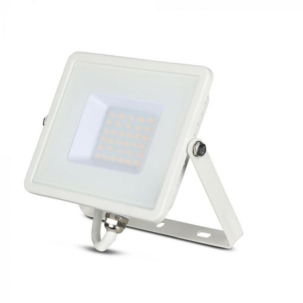 LED Breedstraler 30W SMD Samsung Chip 3000K Witte Behuizing