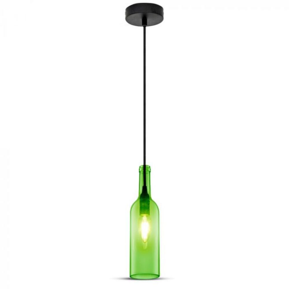 V-TAC Fles Hanglamp – E14 Fitting – Groen