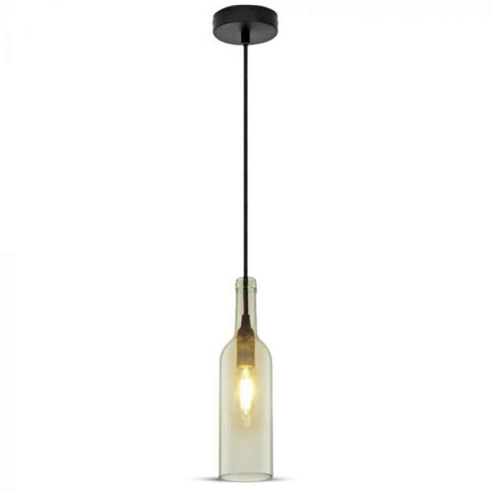 V-TAC Fles Hanglamp – E14 Fitting – Transparant