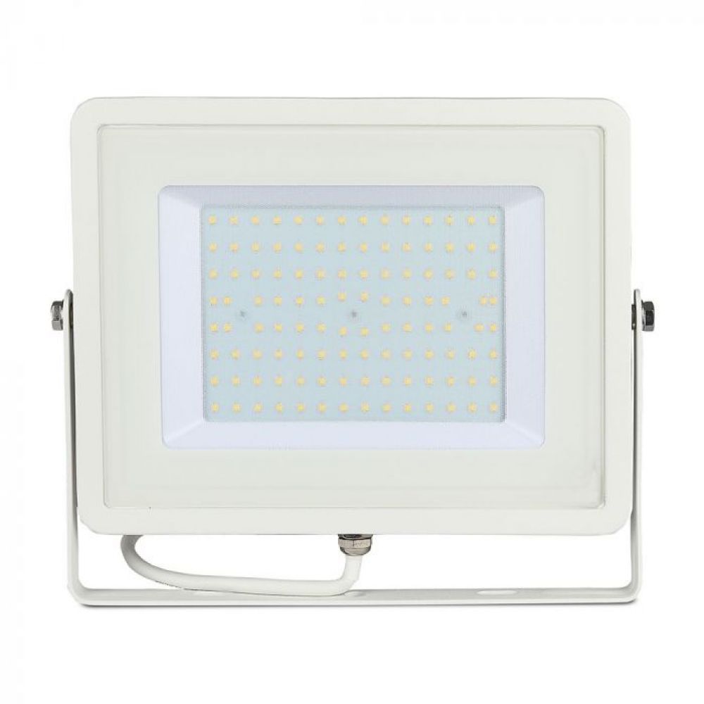 LED Breedstraler 100W SMD Samsung Chip 3000K Witte Behuizing
