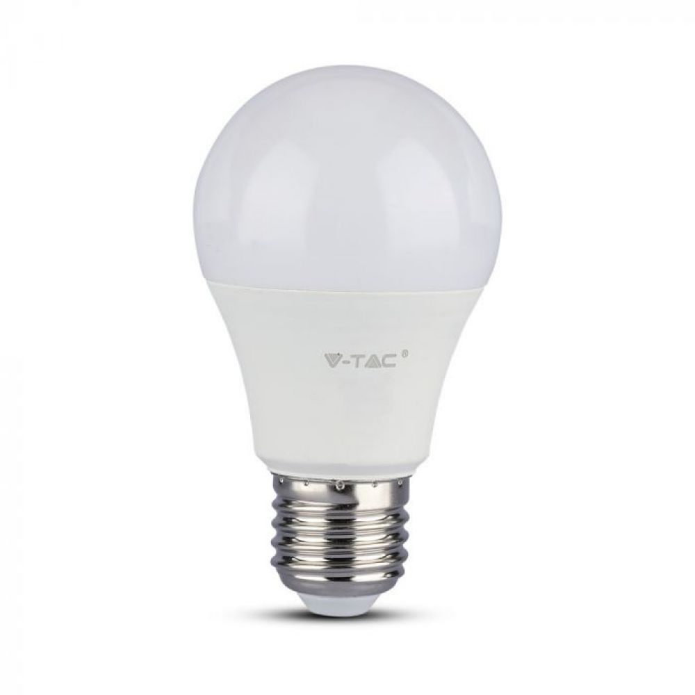 LED Plastic Lamp 9 Watt– 2700K – E27 (3 stuks per pakket)