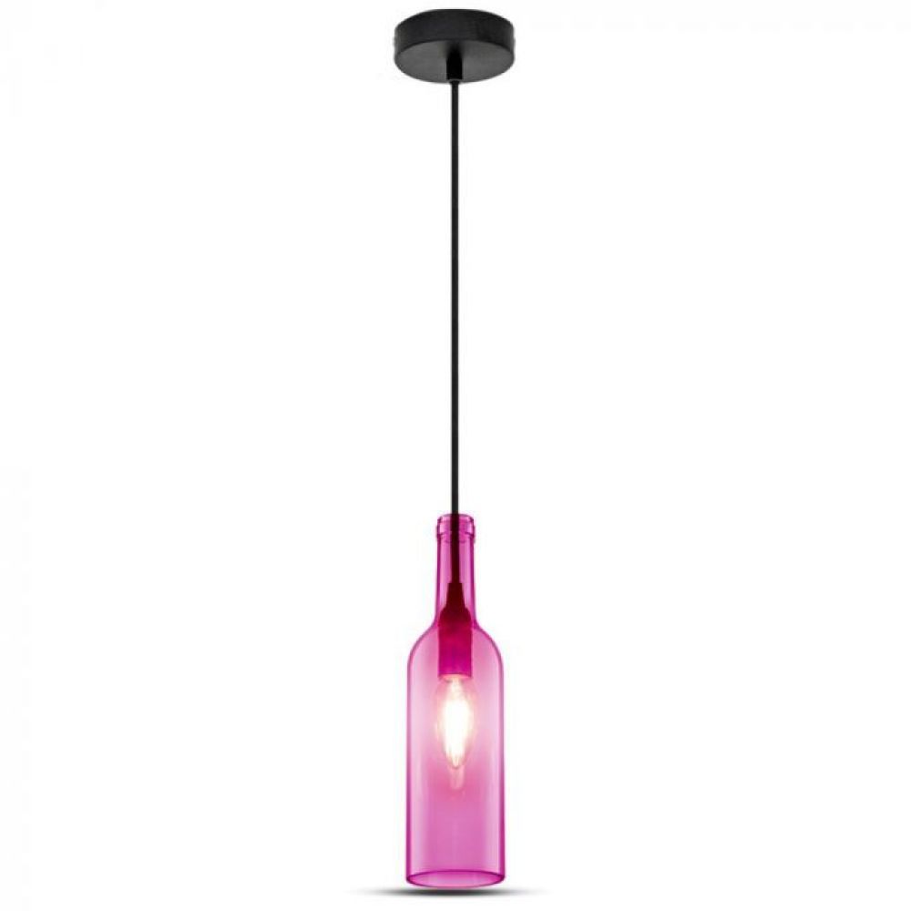 V-TAC Fles Hanglamp – E14 Fitting – Rosé
