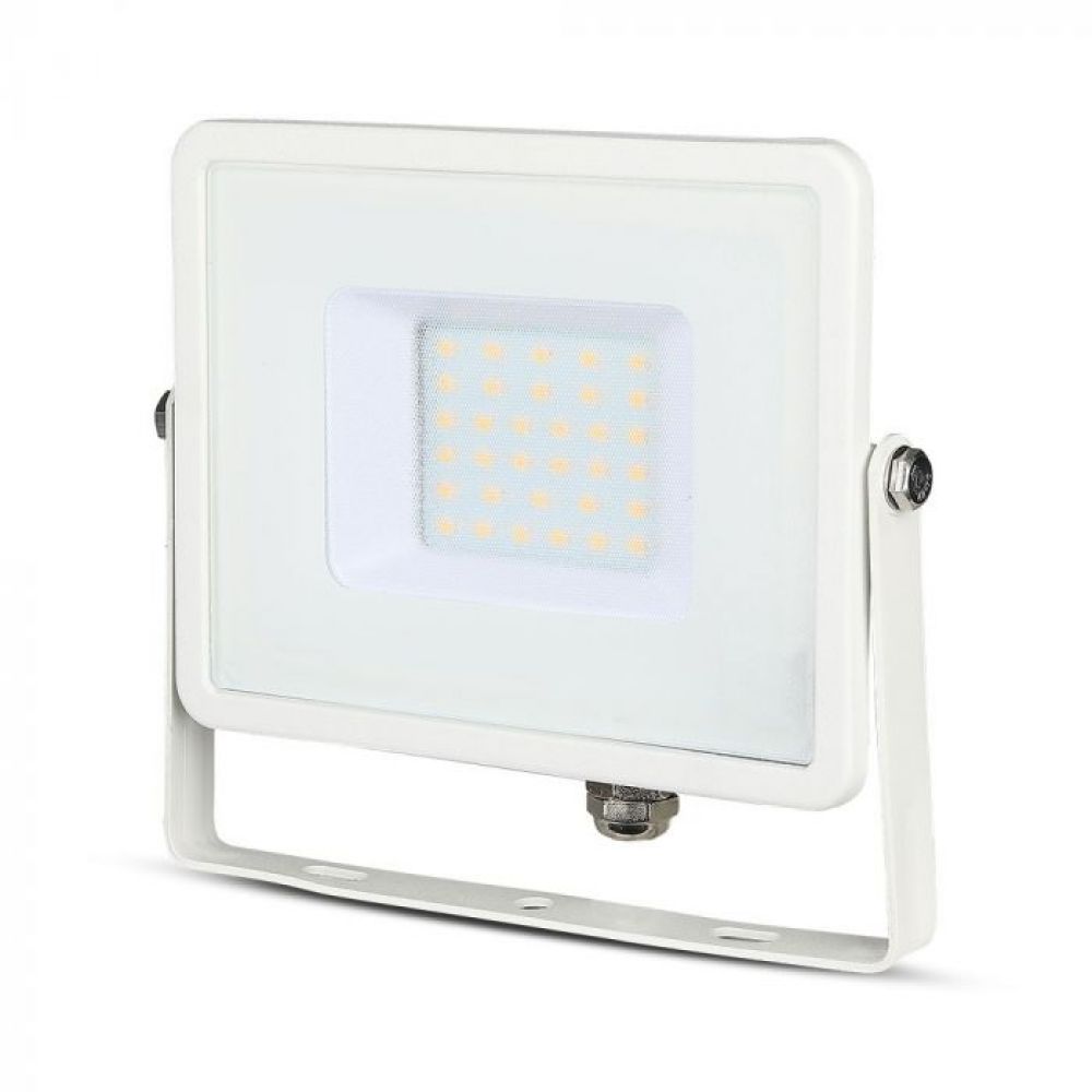 LED Breedstraler 30W - Koel Wit 6400K, 2400lm, IP65, Wit