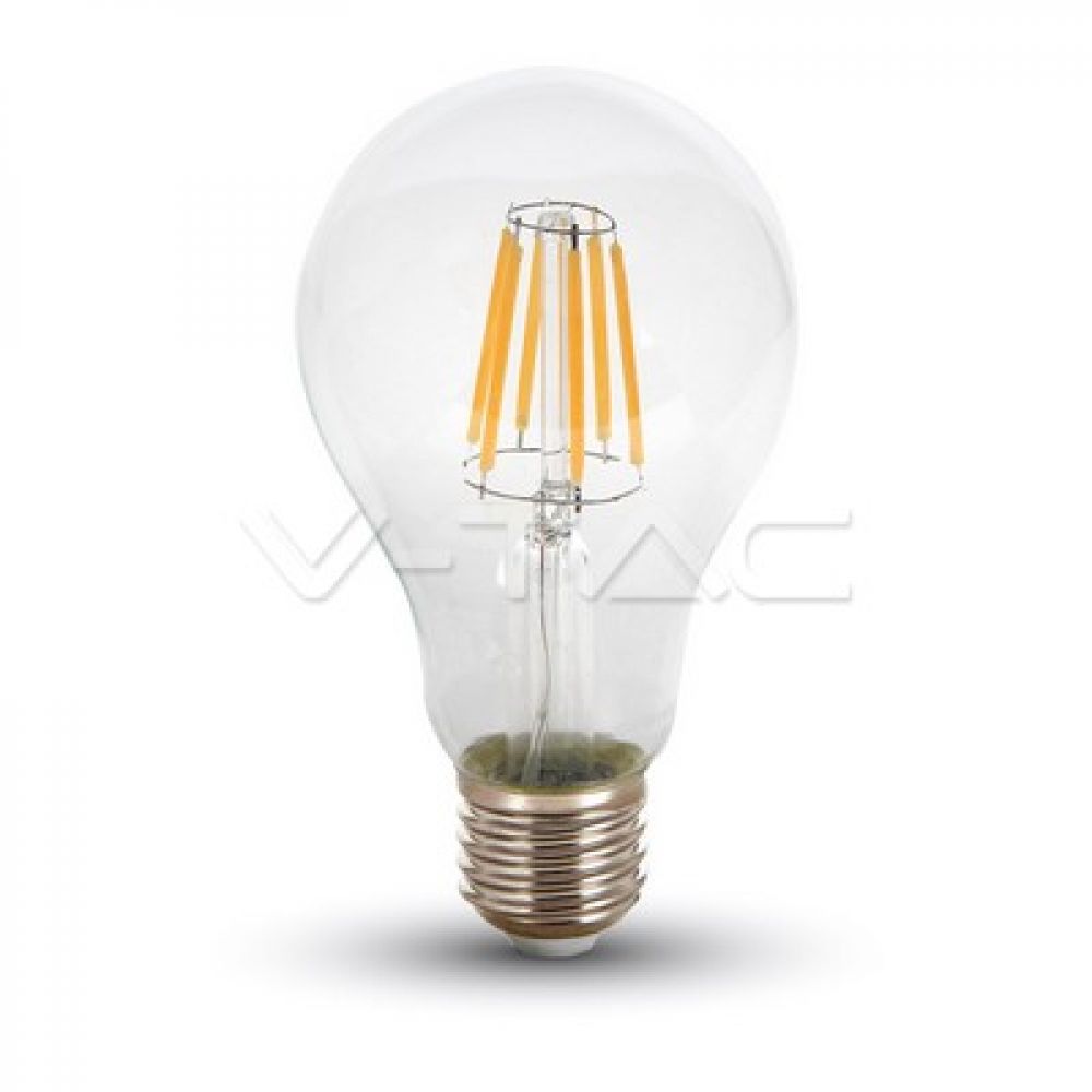 LED Gloeilamp 10W Filament – E27 – Warm Wit (2700K) – A67