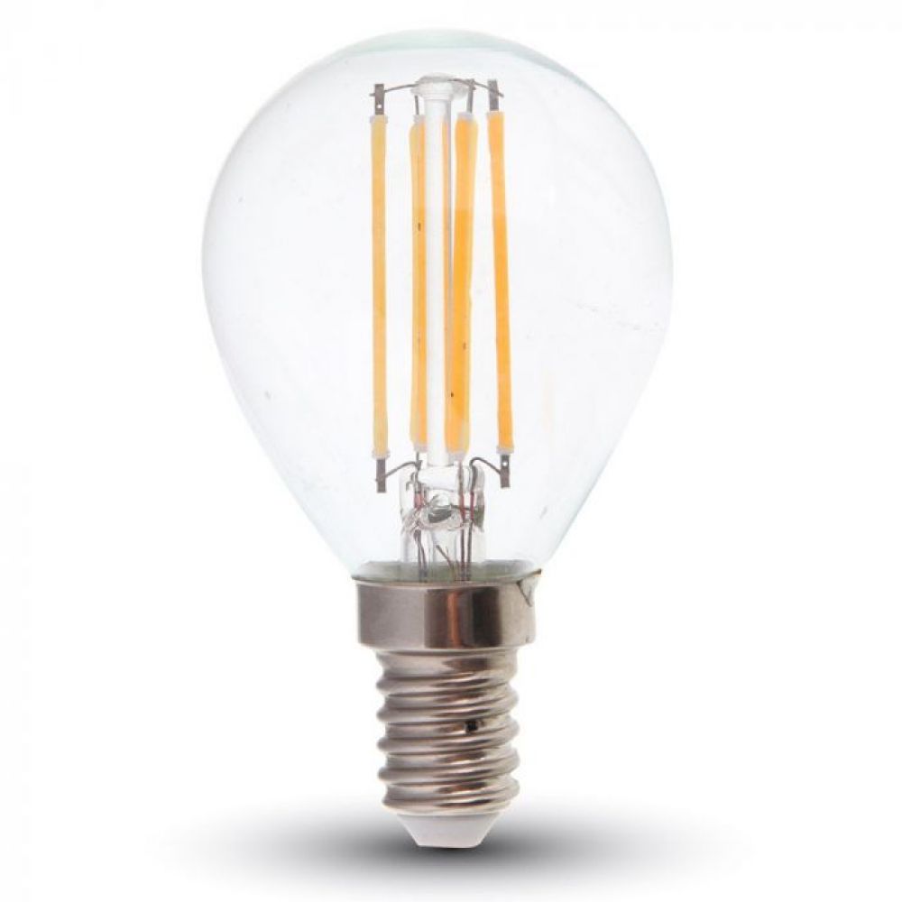 LED Filamentlamp P45 – 4W | 2700K Warm Wit | E14 Fitting | Dimbaar | 320 lumen