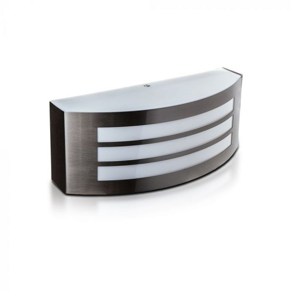 V-TAC Wandlamp met RVS & PC – E27 – IP44
