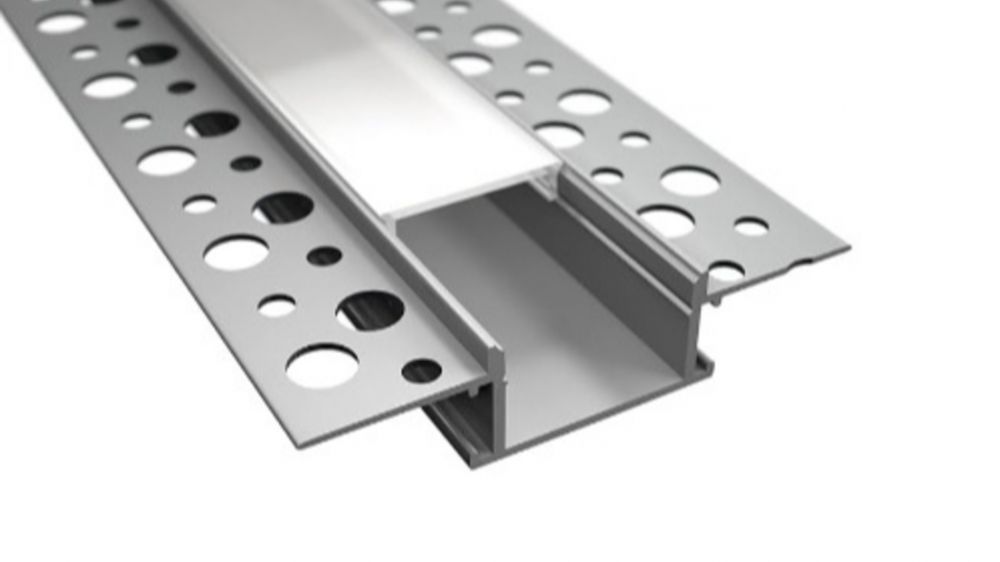 LUMENTION Aluminium U Profiel Voor Ledstrip, 2m
