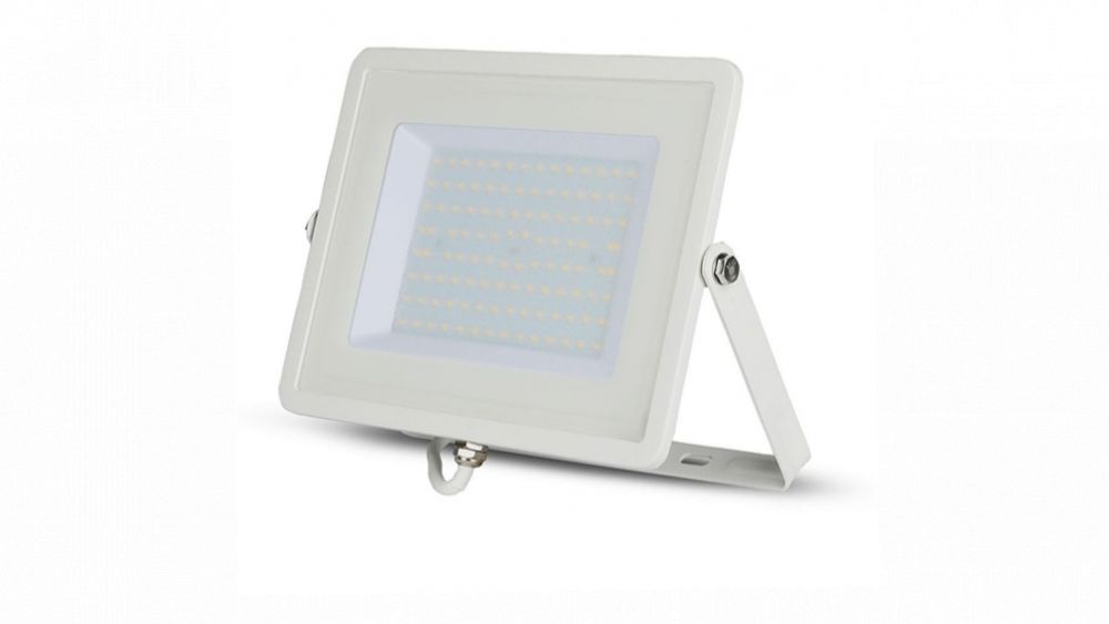 LED Breedstraler 100W – Natuurlijk Wit 4000K, IP65, Wit