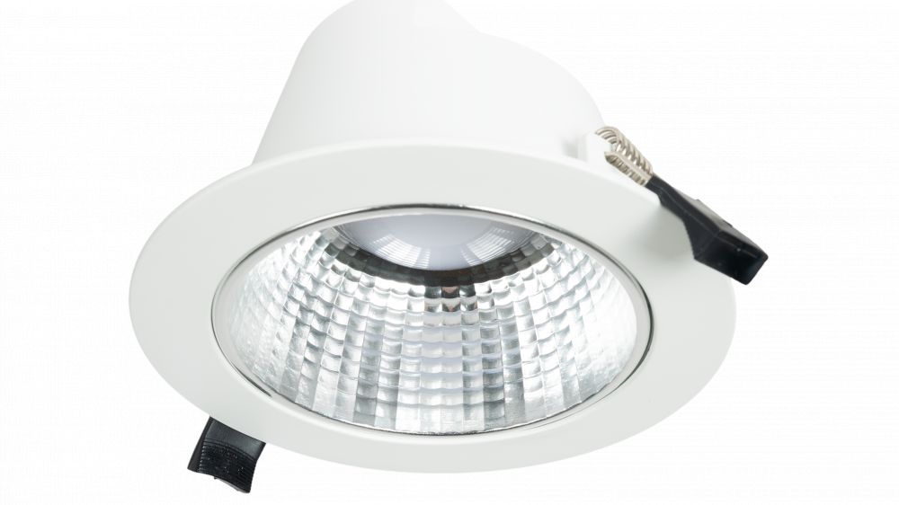 Led inbouw downlight 18w, 3000K 4000K 5700K, 1850lm, 90°, CRI≥80, Ø 172xh95, boorgat Ø 146mm, IP20