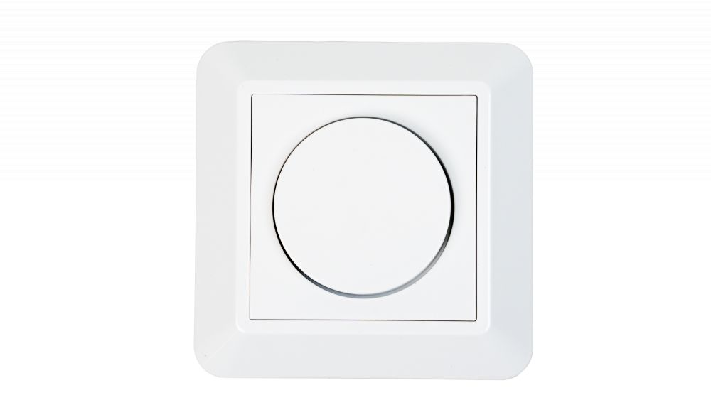 Dimmer Afdekplaat – Universeel - Glans Wit