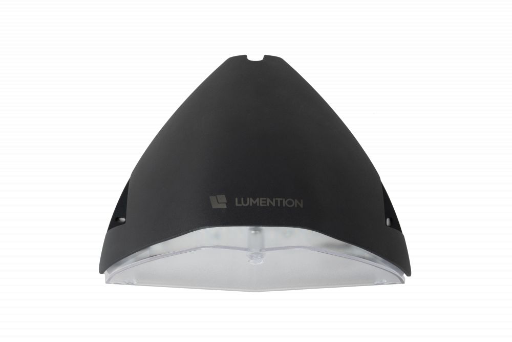 Industriële wandlamp met Bewegingssensor, 20W, 4000K, 2600 lm, 260x137x214mm, IP65,IK10, Zwart