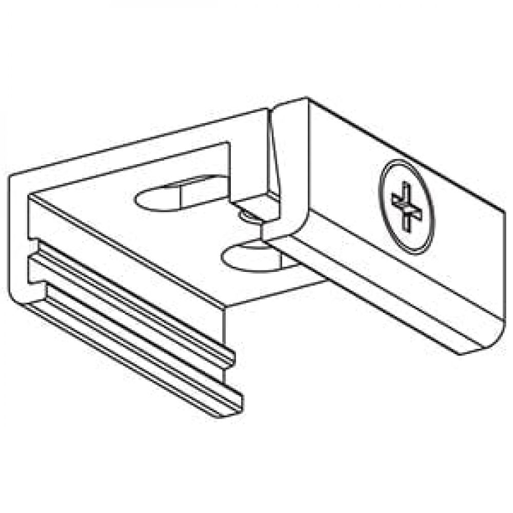 NORDIC 3-Fase Rails Ophangbeugel – Wit