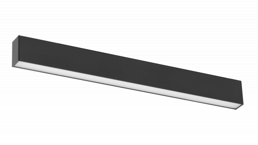 24V TRACK LINEAR, 30W, 3000K, CRI≥90, 388x23xH42mm, mat zwart Fase/1-10v/Casambi dimbaar