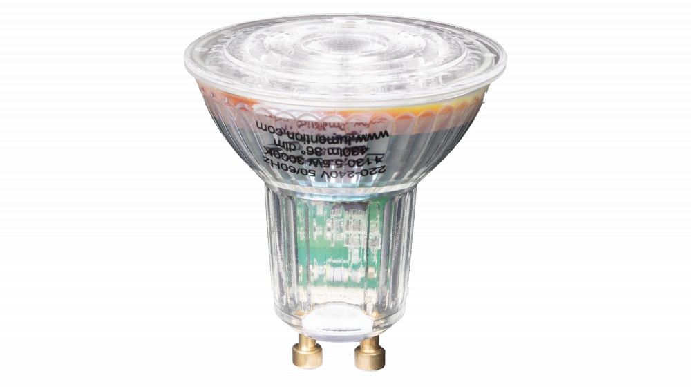 Dimbare GU10 LED Spot 5,5w, 2700K, IP20
