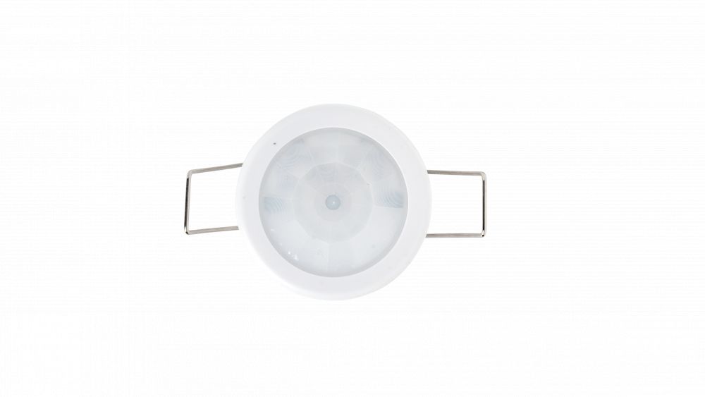 Inbouw Bewegingsmelder Infrarood, max. 400W, Ø 50xh62mm, boorgat Ø40mm, IP20, Wit